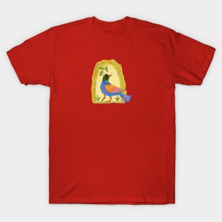 Folk design Bird T-Shirt